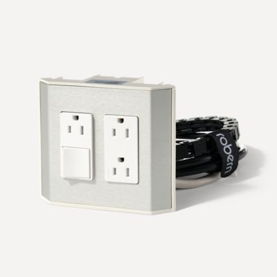 Robern | VAELECTRIC21 | ROBERN VAELECTRIC21 IN-DRAWER ELECTRIC ASSEMBLY WITH SWITCH & 3 OUTLETS.  FOR CARTESIAN D21 VANITY