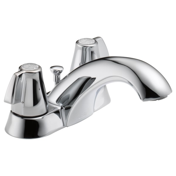Delta-Delex-Brizo | 2520LF-MPU | 2520LF-MPU Chrome Delta Classic: Two Handle Centerset Lavatory Faucet