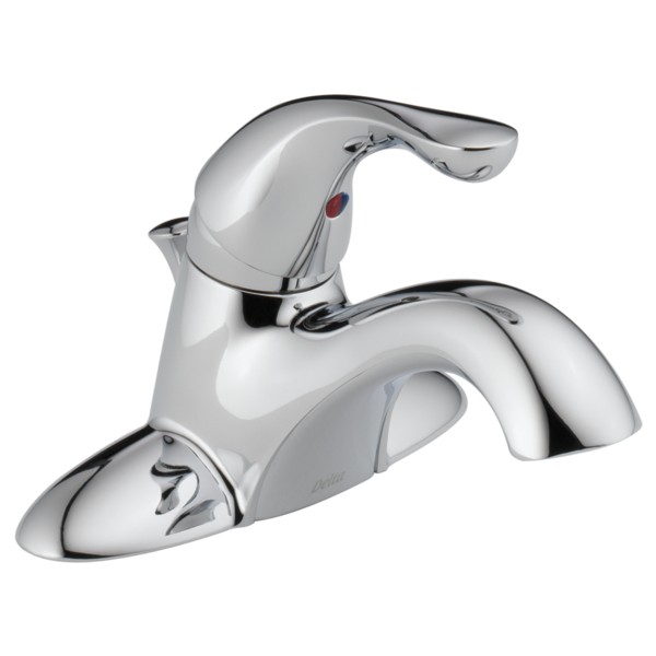 Delta-Delex-Brizo | 520-MPU-DST | 520-MPU-DST Chrome Delta Classic: Single Handle Centerset Lavatory Faucet
