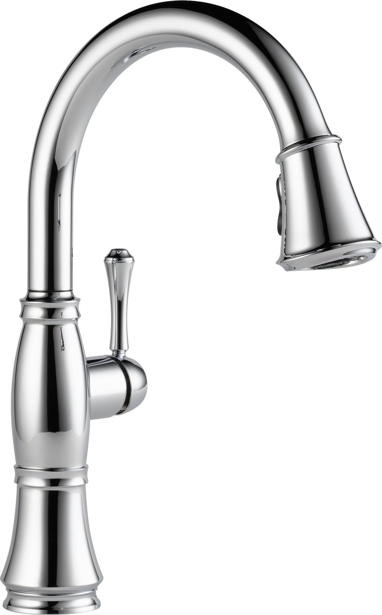 Delta-Delex-Brizo | 9197-DST | 9197-DST Delta Cassidy Single Handle Pull Down Kitchen Faucet chrome