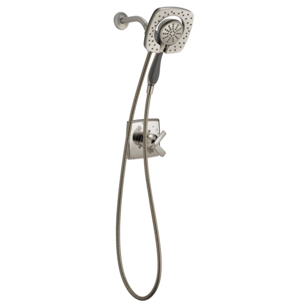 Delta-Delex-Brizo | T17264-SS-I | DELTA T17264-SS-I SHOWER TRIM WITH In2ition SHOWERHEAD/HAND SHOWER SS STAINLESS STEEL