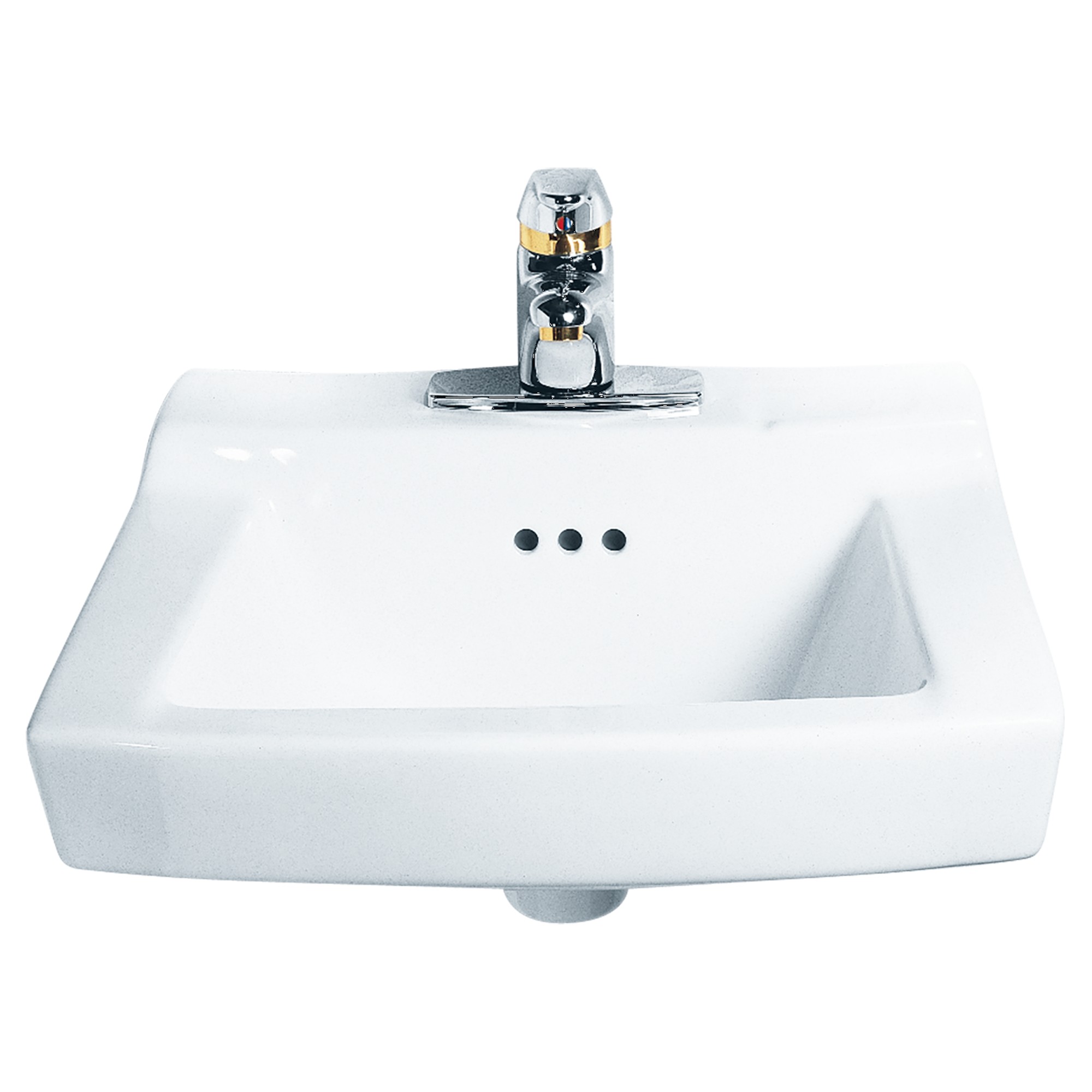 American Standard | 0124.024.020 | AMERICAN STANDARD 0124.024 COMRADE 4 WALL-HUNG LAVATORY WHT 020 WHITE (WALL HANGER INCLUDED)