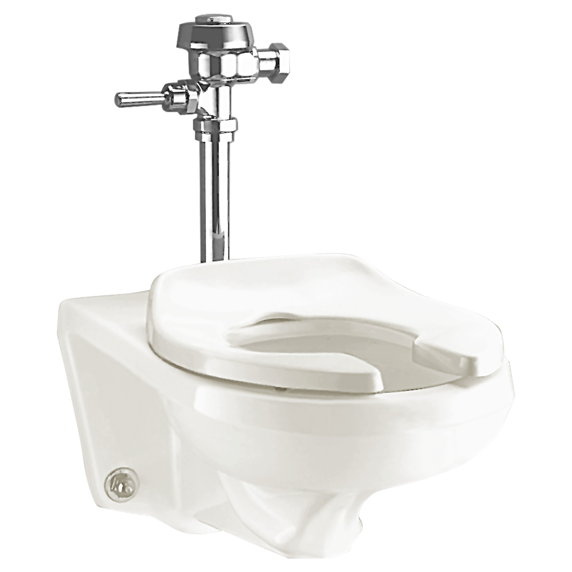 Carrier-Mounted Wall Outlet Siphon Jet Series Toilet, 4-bolt Carrier