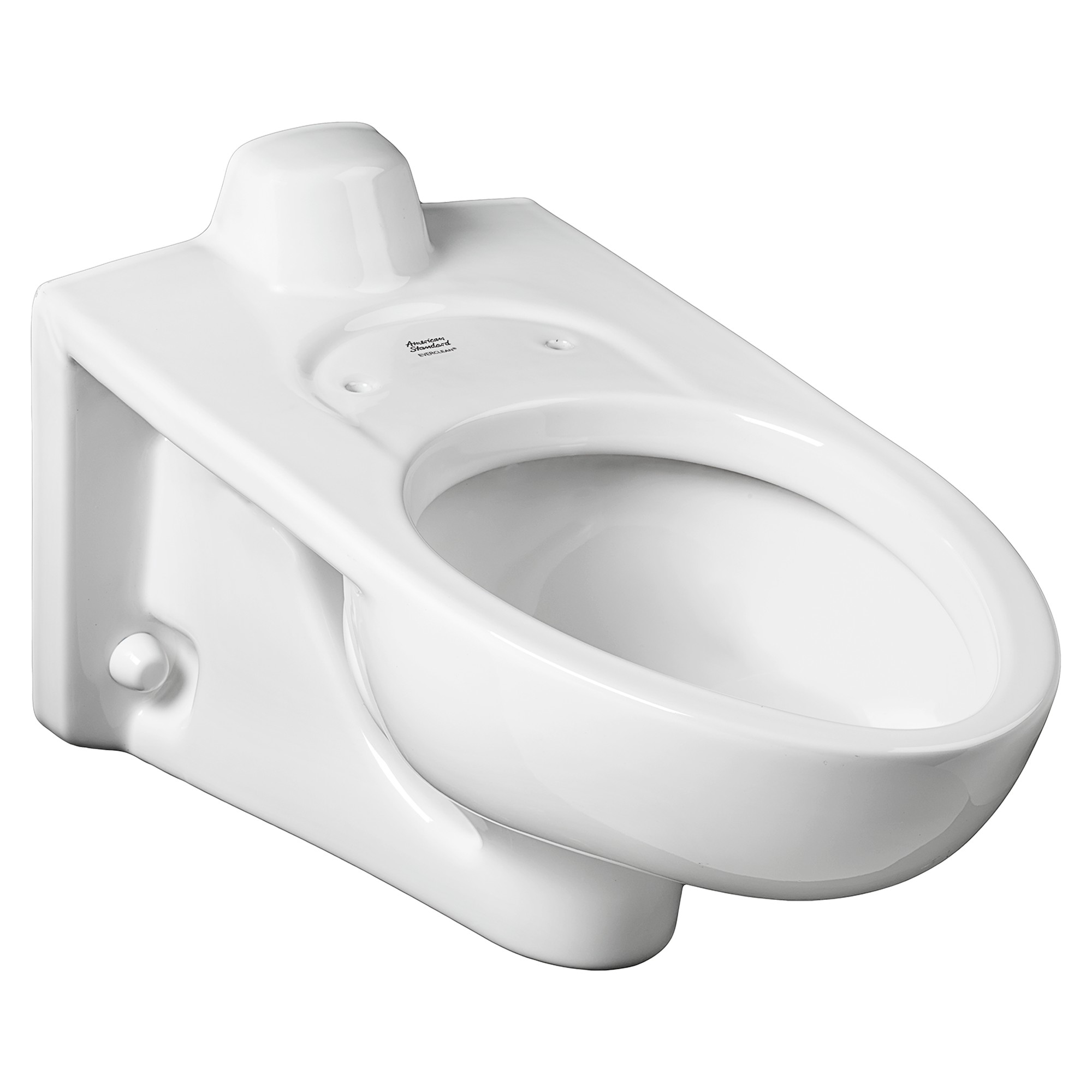 American Standard | 3353.101.020 | AMERICAN STANDARD 3353.101 AFWALL ELONGATED BACK SPUD FLUSHOMETER BOWL WITH EVERCLEAN WH 020 WHITE 1.1-1.28-1.6GPF HET