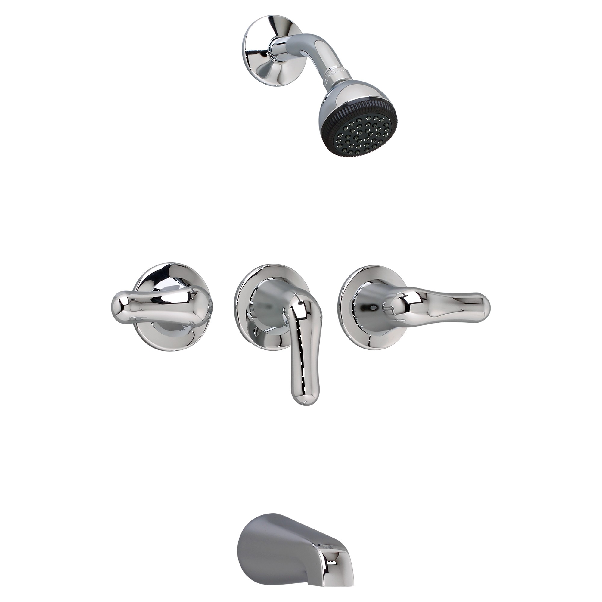 American Standard | 3375.502.002 | AMERICAN STANDARD 3375.502 COLONY SOFT TUB/SHOWER VALVE & TRIM CP 002 CHROME WITH LEVER HANDLES 2.5GPM