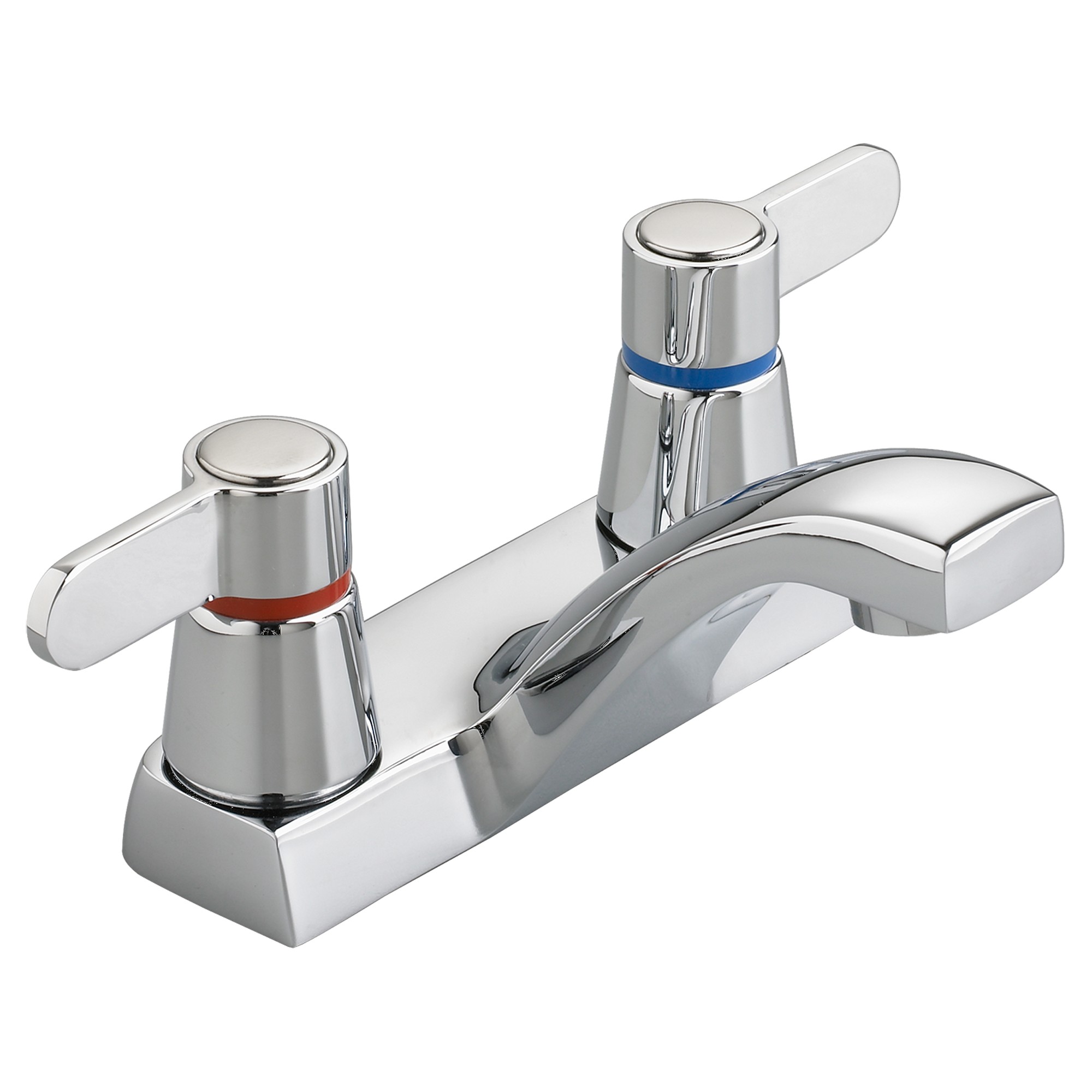 American Standard | 5400.142H.002 | *AMERICAN STANDARD 5400.142H HERITAGE CENTERSET LAVATORY FAUCET CP CHROME WITH LEVER HANDLES LESS DRAIN