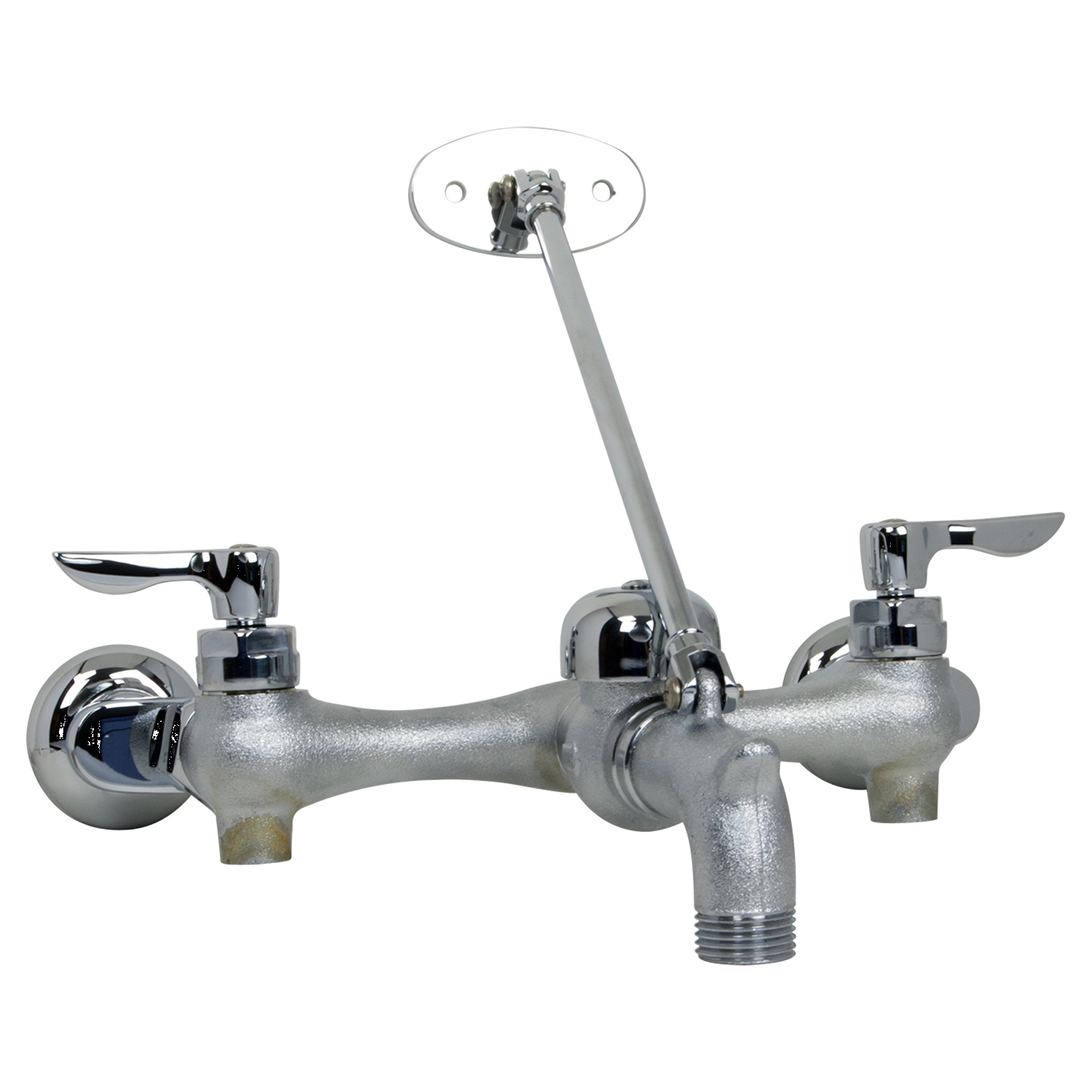 American Standard | 8354.112.004 | AMERICAN STANDARD 8354.112 SERVICE SINK FAUCET WITH 6" VACUUM BREAKER SPOUT RC 004 ROUGH CHROME