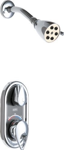 Chicago Faucet | 2502-600CP | CHICAGO FAUCETS 2502-600 SHOWER BODY WITH SHOWER HEAD CHROME PLATED