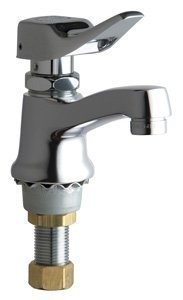 Chicago Faucet | 333-336PSHABCP | CHICAGO FAUCETS 333-336PSHABCP 1-HOLE SINGLE SUPPLY METERING FAUCET CP CHROME 