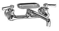 Chicago Faucet | 540-ABCP | CHICAGO FAUCETS 540-ABCP SINK FAUCET CP CHROME WITH SOAP DISH LF WITH 6" SPOUT