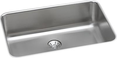 Elkay | ELUH2416PD | ELKAY ELUH2416PD UNDERMOUNT SINK STAINLESS STEEL STAINLESS STEEL WITH PERFECT DRAIN.  LUSTROUS HIGHLIGHTED SATIN FINISH.  