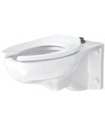 Gerber | G0025033 | GERBER 25-033 NORTHPOINT HIGH-EFFICIENCY TOP SPUD WALL-MOUNT ELONGATED BOWL WHITE 1.28GPF 