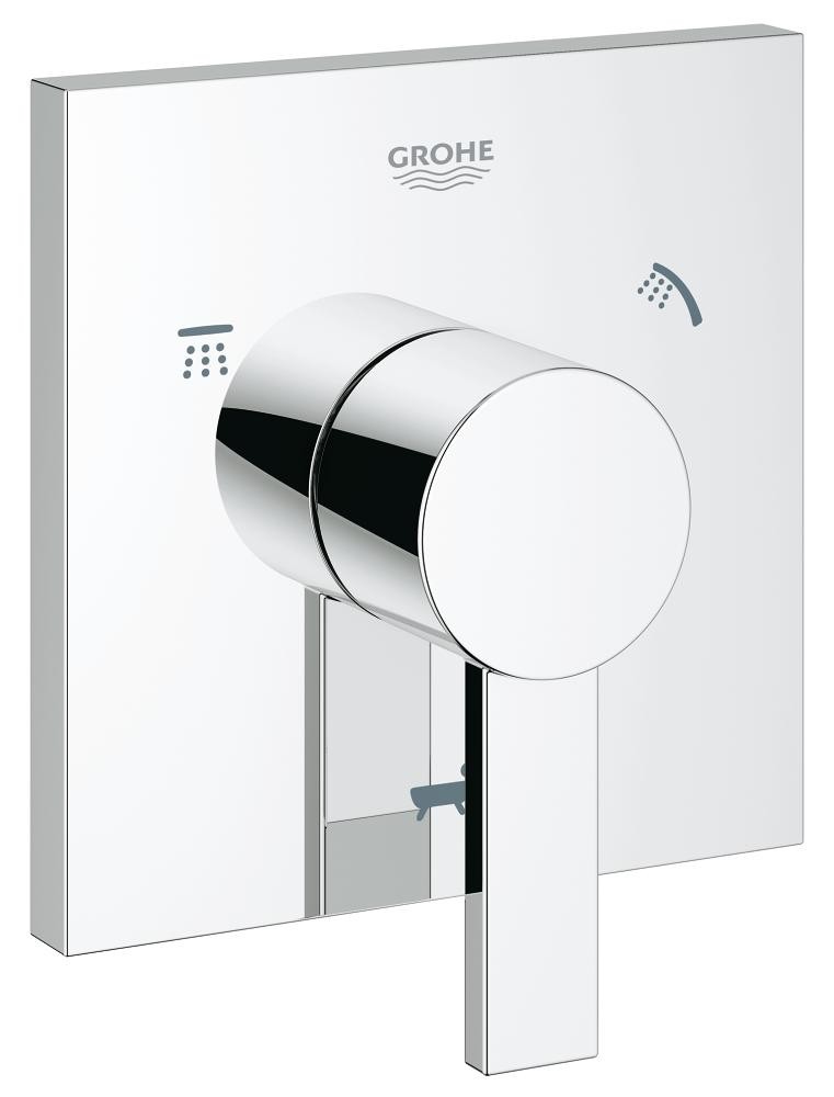 Grohe | 19591000 | GROHE 19.591.000 ALLURE 5-PORT DIVERTER VALVE TRIM WITH LEVER HANDLE CP CHROME 