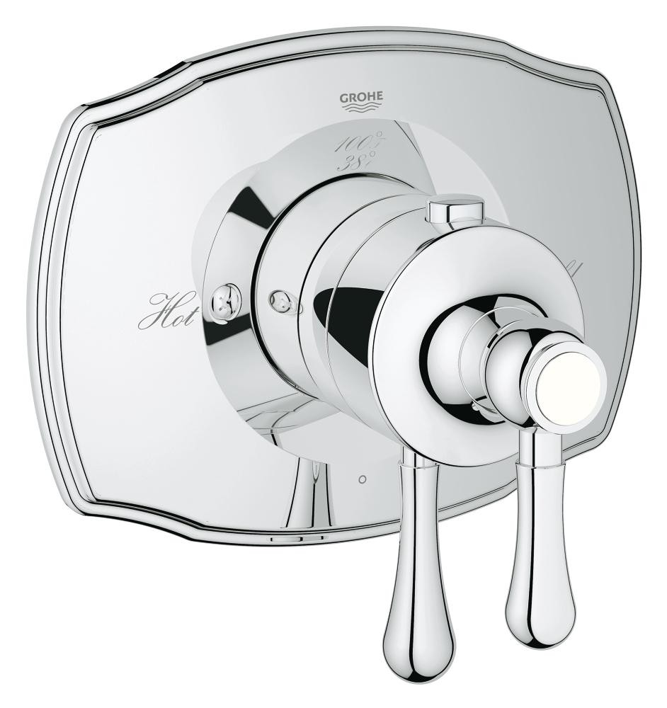 Grohe | 19822000 | GROHE 19.822.000 GROHFLEX 2000 1-FUNCTION THERMOSTATIC TRIM WITH CONTROL MODULE CP CHROME