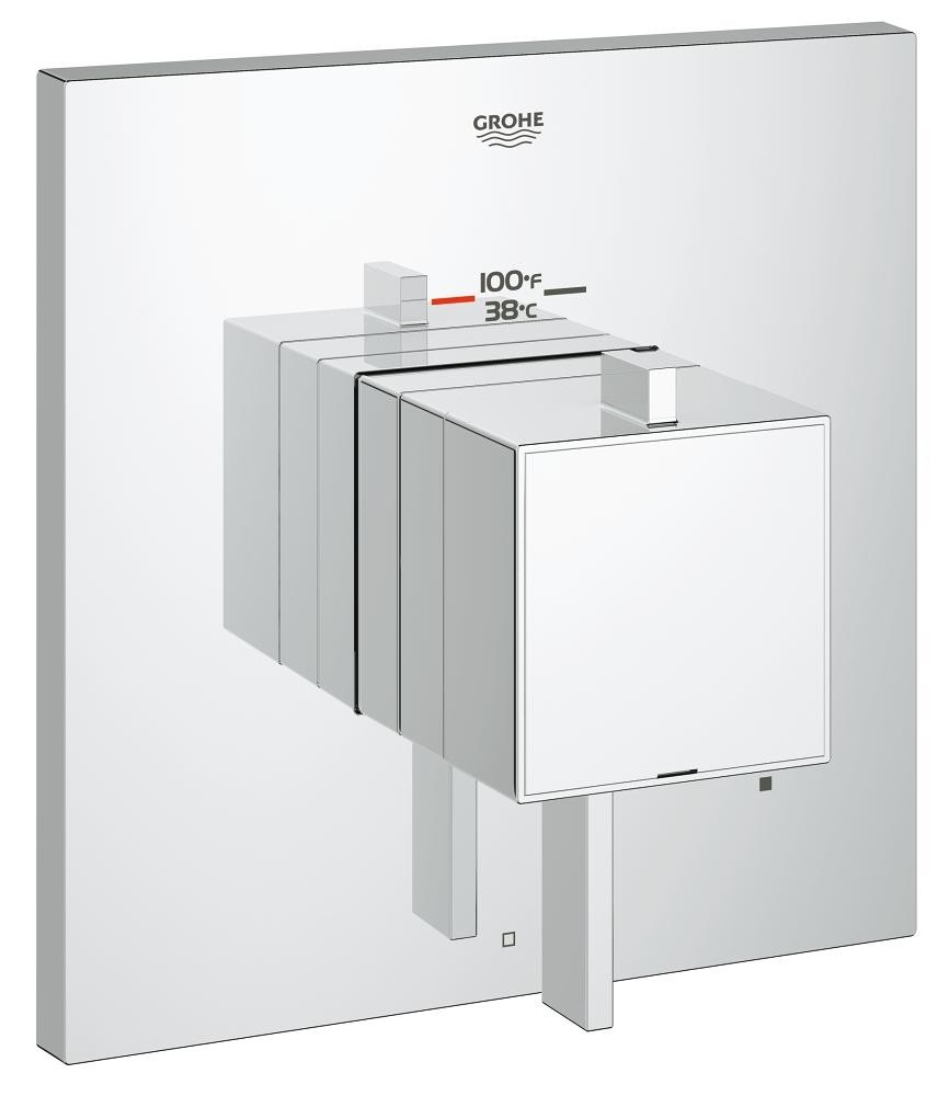 Grohe | 19926000 | GROHE 19.926.000 GROHFLEX THERMOSTATIC TRIM CP CHROME