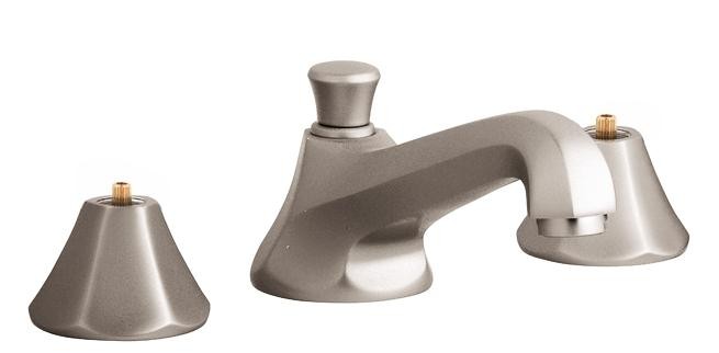 Grohe | 20133EN0 | *GROHE 20.133.EN0 SOMERSET LAVATORY WIDESET FAUCET BRUSHED NICKEL LESS HANDLES.  WITH POP-UP DRAIN.