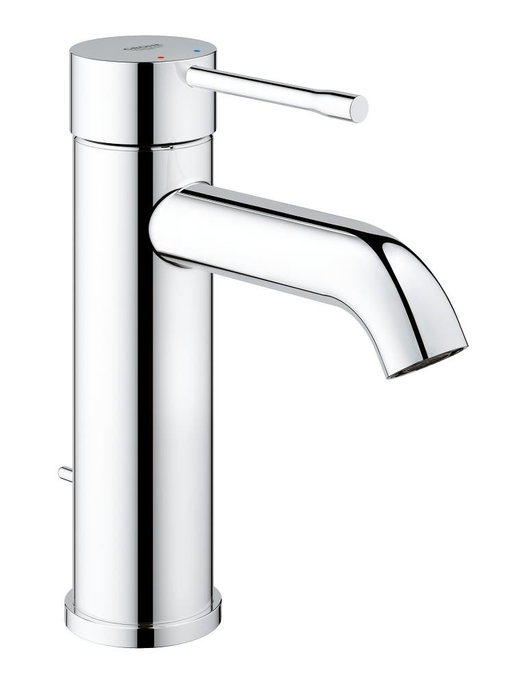 Grohe | 2359200A | GROHE 23.592.00A ESSENCE NEW SINGLE-LEVER S-SIZE CENTERSET LAVATORY FAUCET CP CHROME.  1-HOLE WITH POP-UP