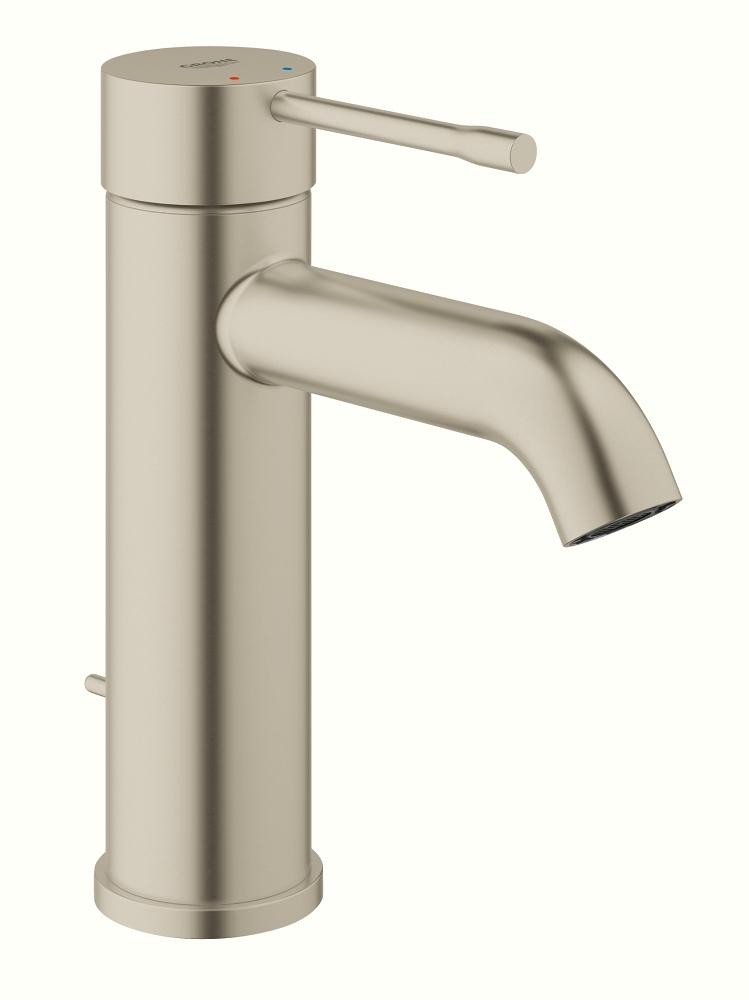 Grohe | 23592EN1 | *GROHE 23.592.EN1 ESSENCE CENTERSET LAVATORY FAUCET BN BRUSHED NICKEL S-SIZE SINGLE-LEVER 1-HOLE WITH POP-UP