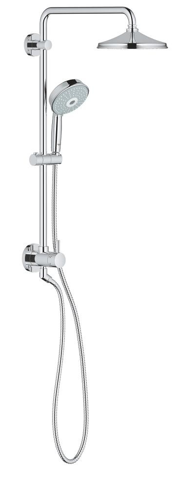Grohe | 26125000 | GROHE 26.125.000 RAINSHOWER RUSTIC RETRO-FIT SHOWER SYSTEM CP CHROME