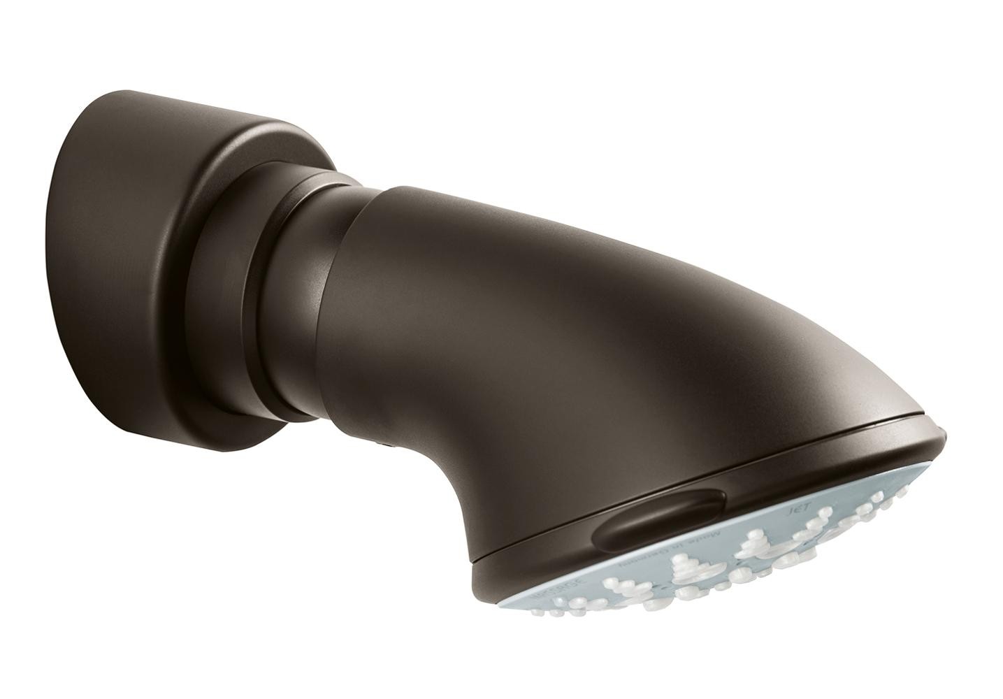 Grohe | 27069ZB0 | *GROHE 27.069.ZB0 RELEXA 100 FIVE 5-SPRAY SHOWER HEAD WITH ARM.  OIL RUBBED BRONZE FINISH