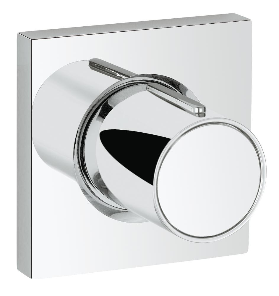 Grohe | 27623000 | GROHE 27.623.000 GROHTHERM F VOLUME CONTROL TRIM WITH GRIP KNOB HANDLE CP CHROME 