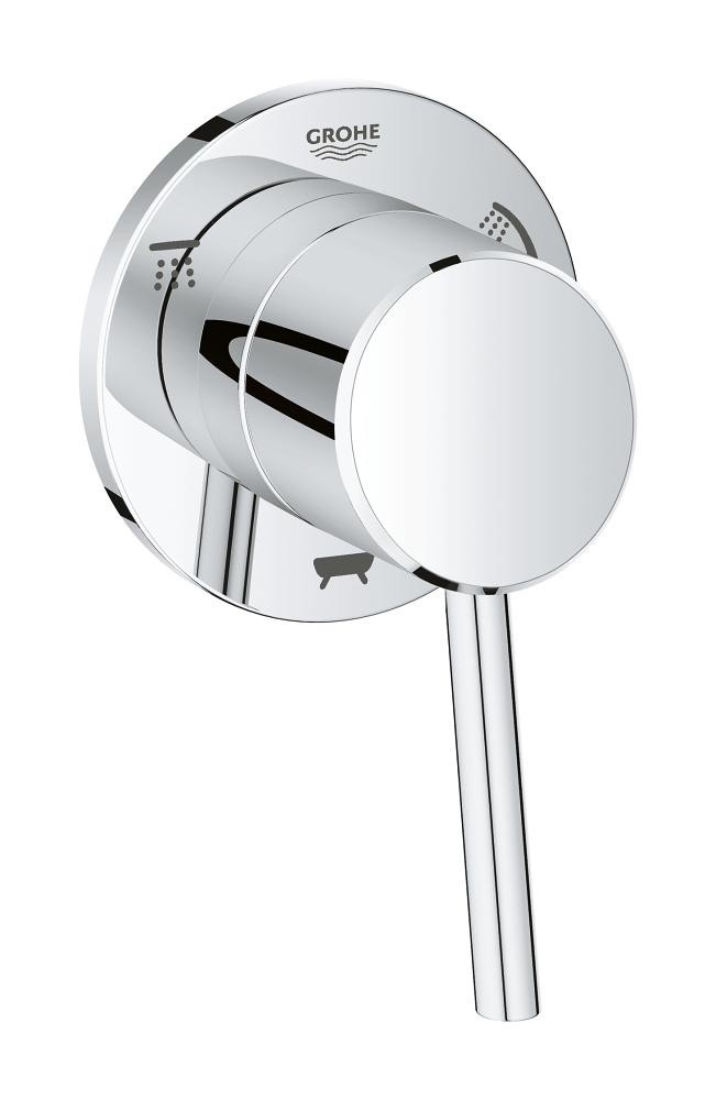 Grohe | 29106001 | GROHE 29.106.001 CONCETTO 3-WAY DIVERTER TRIM CP CHROME