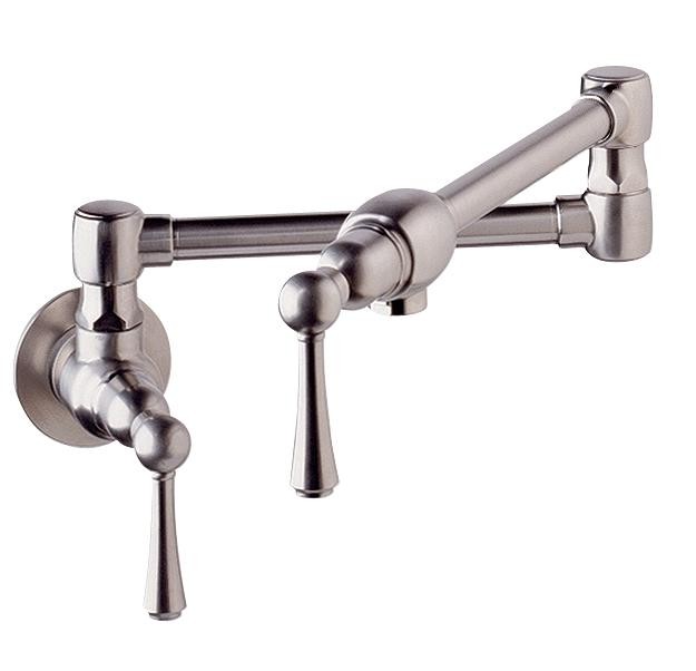 Grohe | 31041SD0 | GROHE 31.041.SD0 WALL-MOUNT COLD WATER ONLY POT FILLER WITH SWIVEL SPOUT SS STAINLESS STEEL