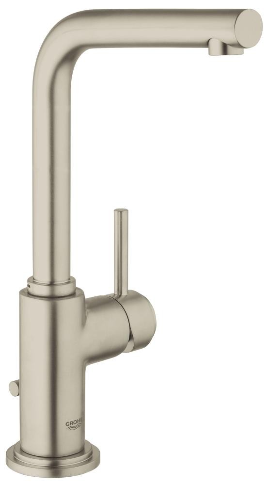 Grohe | 32006EN1 | *GROHE 32.006.EN1 ATRIO SINGLE LEVER CENTERSET LAVATORY FAUCET WITH POP-UP SET BN BRUSHED NICKEL