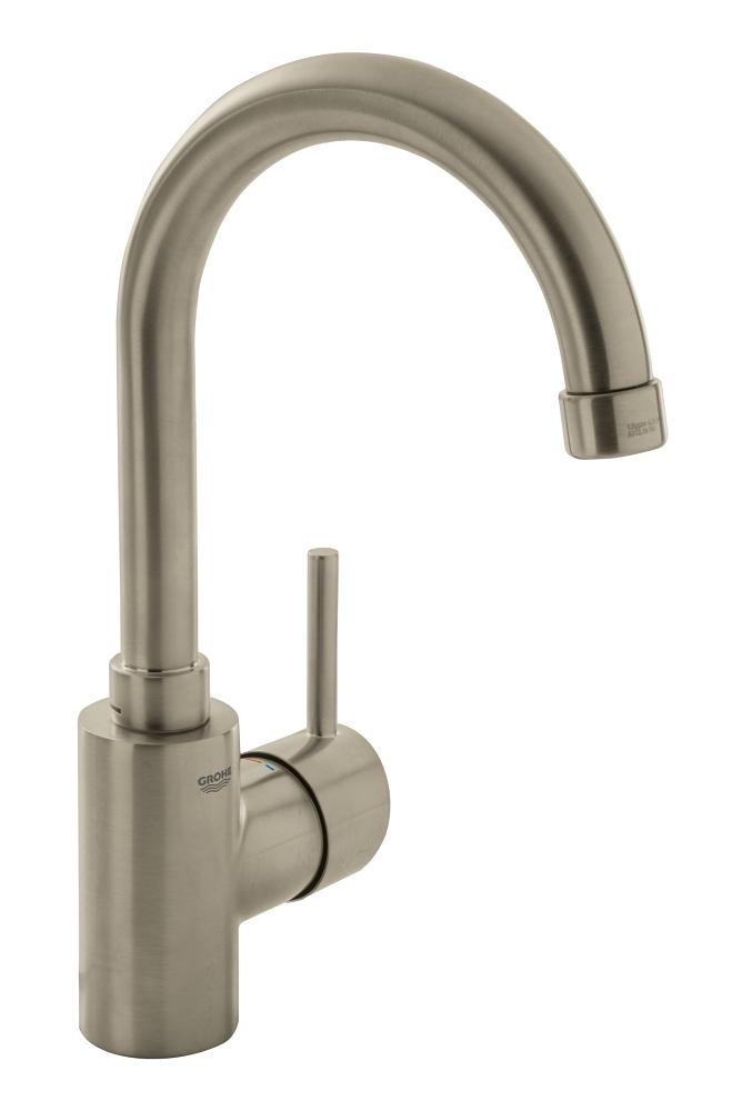 Grohe | 32138EN1 | *GROHE 32.138.EN1 CONCETTO SINGLE LEVER CENTERSET LAVATORY FAUCET WITH POP-UP DRAIN.  BRUSHED NICKEL FINISH