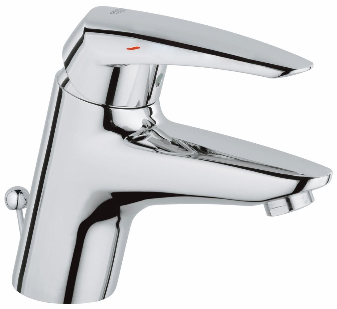 Grohe | 33413001 | *GROHE 33.413.001 EURODISC SINGLE-LEVER CENTERSET LAVATORY FAUCET WITH POP-UP DRAIN.  CHROME FINISH