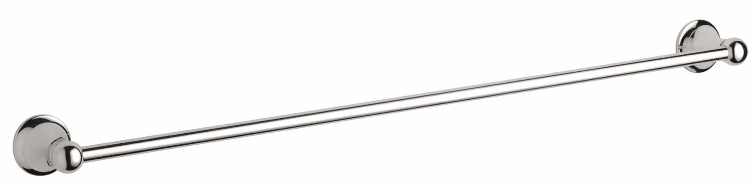 Grohe | 40157BE0 | GROHE 40.157.BE0 SEABURY 24" TOWEL BAR STERLING/BRILLIANT NICKEL