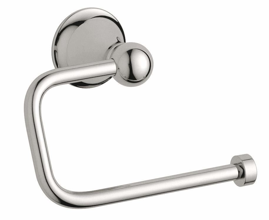 Grohe | 40160BE0 | GROHE 40.160.BE0 SEABURY TOILET PAPER HOLDER STERLING/BRILLIANT NICKEL