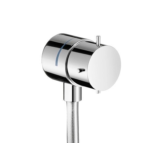 Hans Grohe | 10882001 | *HANSGROHE 10882001 AXOR STARCK FIX FIT WALL OUTLET WITH CHECK VALVE CP POLISHED CHROME