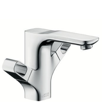 Hans Grohe | 11024001 | HANSGROHE 11024001 AXOR URQUIOLA 1-HOLE 2-HANDLE FAUCET WITH POP-UP CP CHROME 