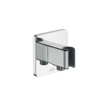 Hans Grohe | 11626001 | HANSGROHE 11626001 AXOR URQUIOLA PORTER HANDSHOWER HOLDER WITH OUTLET CP CHROME 