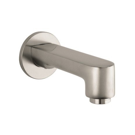 Hans Grohe | 14413821 | HANSGROHE 14413821 TUB SPOUT BRN BRUSHED NICKEL