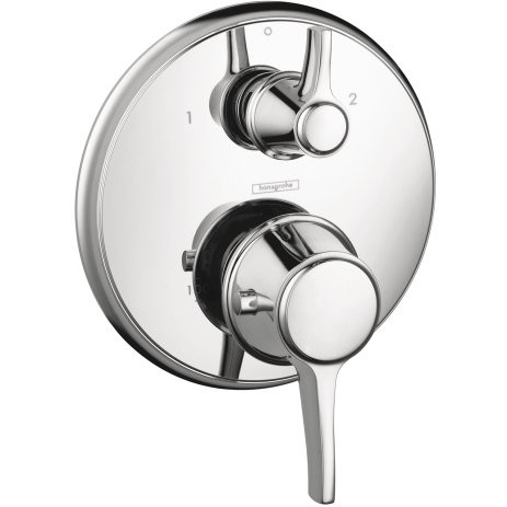 Hans Grohe | 15752001 | HANSGROHE 15752001 THERMOSTATIC TRIM CP CHROME WITH VOLUME CONTROL