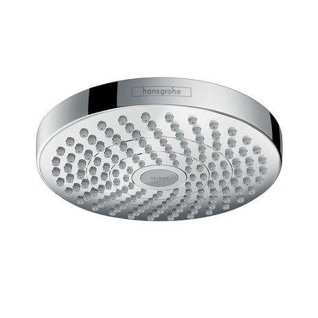 Hans Grohe | 26523001 | HANSGROHE 26523001 CROMA SELECT S 180 2-JET SHOWERHEAD CP CHROME