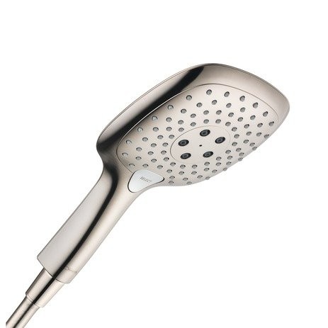 Hans Grohe | 26550821 | HANSGROHE 26550821 RAINDANCE HANDSHOWER BN BRUSHED NICKEL WITH SELECT BUTTON 3 MODES