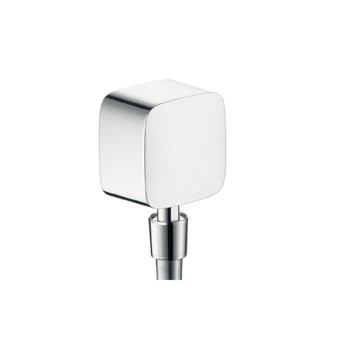 Hans Grohe | 27414001 | HANSGROHE 27414001 PuraVida WALL OUTLET WITH CHECK VALVE CP CHROME