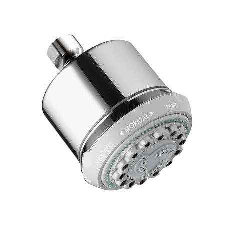 Hans Grohe | 28496001 | HANSGROHE 28496001 CLUBMASTER 3-JET SHOWERHEAD CP CHROME