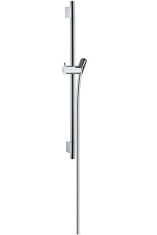 Hans Grohe | 28632000 | HANSGROHE 28632000 UNICA S WALLBAR 24" WITH HOSE CP CHROME