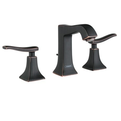 Hans Grohe | 31073921 | HANSGROHE 31073921 METRIS C WIDESPREAD LAVATORY FAUCET RB RUBBED BRONZE