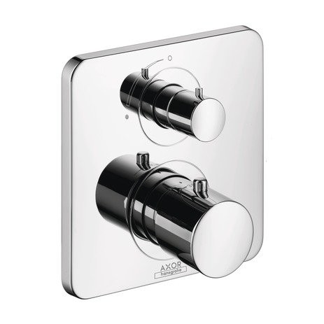 Hans Grohe | 34705001 | HANSGROHE 34705001 AXOR CITTERIO M THERMOSTATIC TRIM WITH VOLUME CONTROL CP POLISHED CHROME