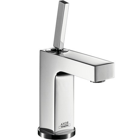Hans Grohe | 39010001 | HANSGROHE 39010001 AXOR CITTERIO 1-HOLE 1-HANDLE LAVATORY FAUCET CP CHROME