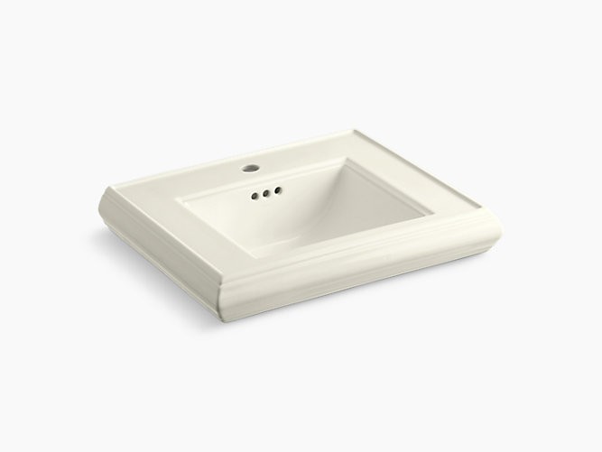 Kohler | 2239-1-96 | 2239-1-96 Memoirs
pedestal/console table bathroom sink basin with single faucet-hole drilling