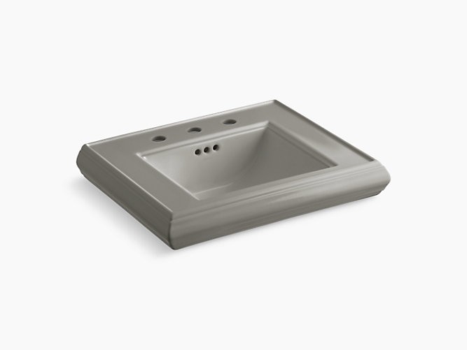 Kohler | 2239-8-K4 | 2239-8-K4 Memoirs
pedestal/console table bathroom sink basin with 8" widespread faucet holes