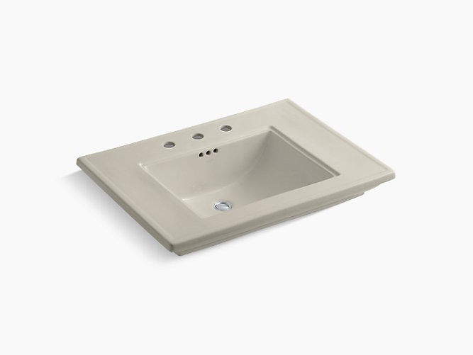 Kohler | 2269-8-G9 | 2269-8-G9 Memoirs
pedestal/console table bathroom sink basin with 8" widespread faucet holes