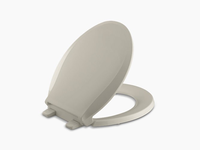 Kohler | 4639-G9 | K-4639-G9 SANDBAR CACHET SLOW CLOSE ROUND PLASTIC TOILET SEAT
