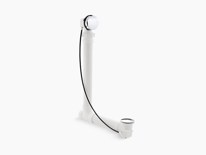 Kohler | K7213-CP | K7213-CP CLEARFLO CABLE BATH DRAIN WITH PVC PIPE